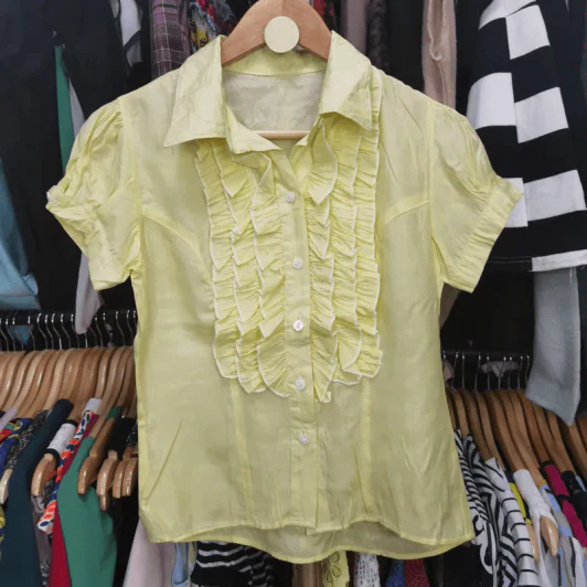 เสื้อแฟชั่นแขนสั้น อก 32 นิ้ว, ยาว 20 นิ้ว รูปที่ 2
