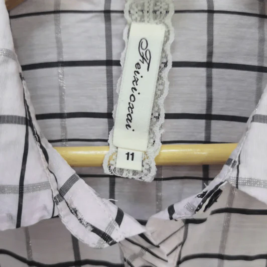 เสื้อเชิ้ตครอป อก 36 นิ้ว, ยาว 16 นิ้ว รูปที่ 3