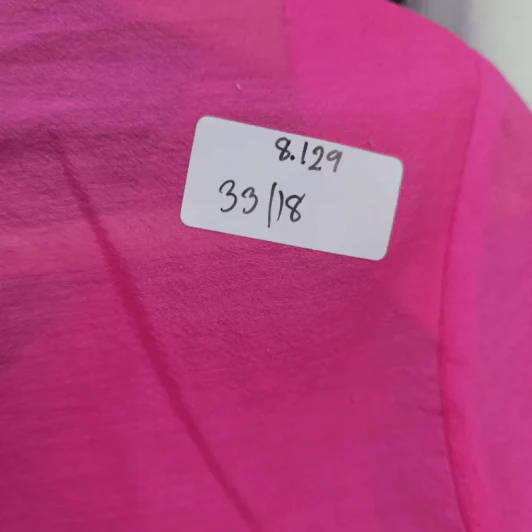 เสื้อสีชมพู ใส่ออกงาน ใส่ทำบุญ อก 33 นิ้ว, ยาว 18 นิ้ว รูปที่ 8