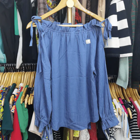 เสื้อโชว์ไหล่ อก 38-40 นิ้ว, ยาว 20 นิ้ว รูปที่ 4