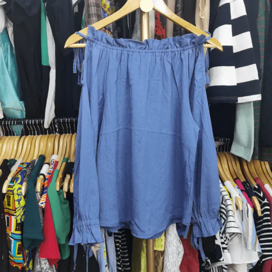 เสื้อโชว์ไหล่ อก 38-40 นิ้ว, ยาว 20 นิ้ว รูปที่ 2
