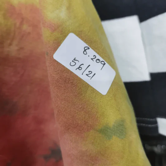 เสื้อลายมัดย้อม พลัสไซส์ อก 56 นิ้ว, ยาว 21 นิ้ว รูปที่ 5