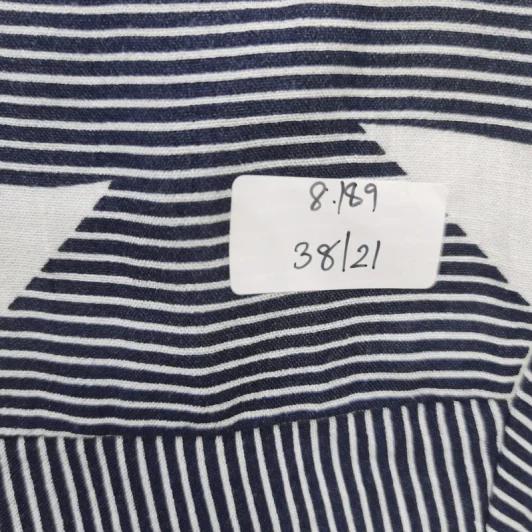 เสื้อเชิ้ตแขนสั้น ลายดาว อก 38 นิ้ว, ยาว 21 นิ้ว รูปที่ 5