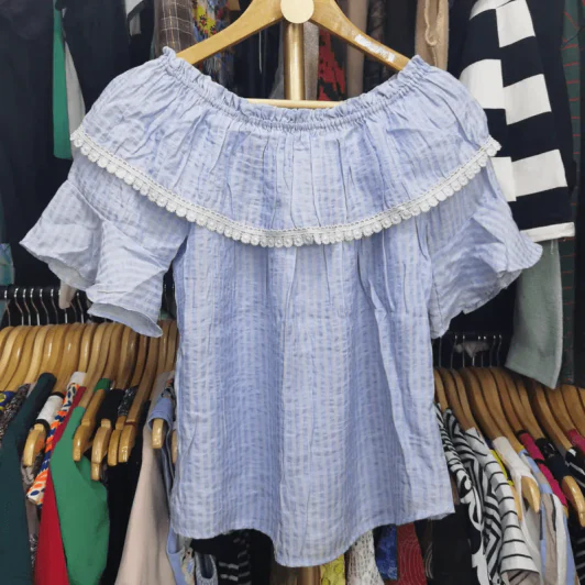 เสื้อแฟชั่น คอสม็อค อก 38-46 นิ้ว, ยาว 21 นิ้ว รูปที่ 1