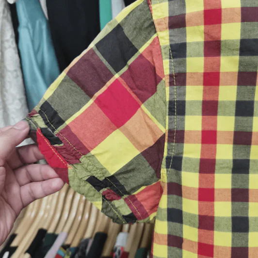 เสื้อแฟชั่น ลายสก๊อต อก 36 นิ้ว, ยาว 24 นิ้ว รูปที่ 7