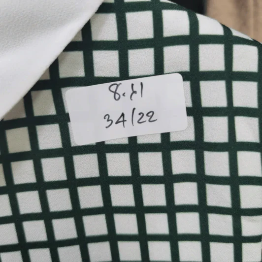 เสื้อแฟชั่น คอบัว อก 34 นิ้ว, ยาว 22 นิ้ว สีเขียว รูปที่ 6