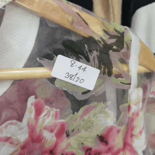 เสื้อคลุม บางโปร่ง อก 38 นิ้ว, ยาว 20 นิ้ว รูปที่ 5