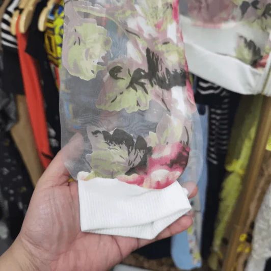 เสื้อคลุม บางโปร่ง อก 38 นิ้ว, ยาว 20 นิ้ว รูปที่ 2