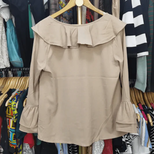 เสื้อแฟชั่นแขนยาว พลัสไซส์ อก 40 นิ้ว, ยาว 25 นิ้ว รูปที่ 4