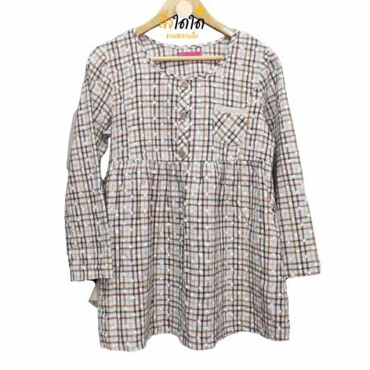 เสื้อแฟชั่น อก 36 นิ้ว, เอว 36 นิ้ว, สะโพก 50 นิ้ว, ยาว 27 นิ้ว รูปที่ 1