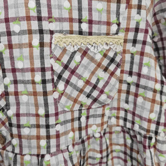 เสื้อแฟชั่น อก 36 นิ้ว, เอว 36 นิ้ว, สะโพก 50 นิ้ว, ยาว 27 นิ้ว รูปที่ 4