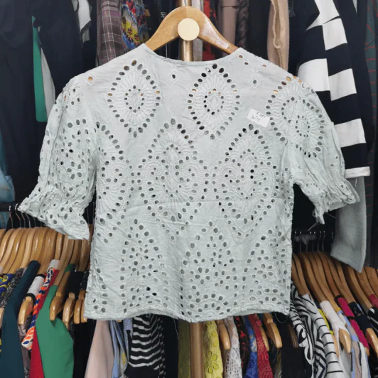 เสื้อแฟชั่น ลายฉลุ อก 36 นิ้ว, ยาว 17 นิ้ว รูปที่ 5