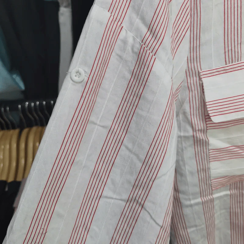 เสื้อเชิ้ตแขนยาว อก 40 นิ้ว, ยาว 21 นิ้ว รูปที่ 4