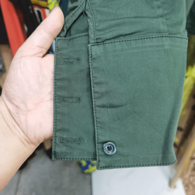 เสื้อเชิ้ตแขนยาว อก 38 นิ้ว, ยาว 25 นิ้ว รูปที่ 5