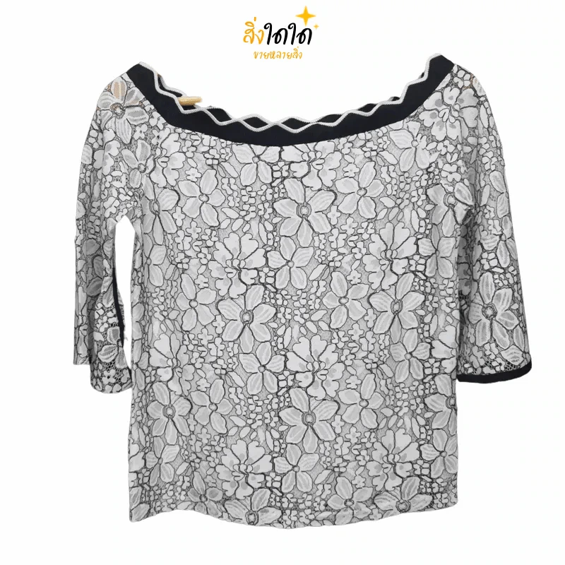 เสื้อแฟชั่น อก 34-38 นิ้ว, ยาว 20 นิ้ว รูปที่ 1