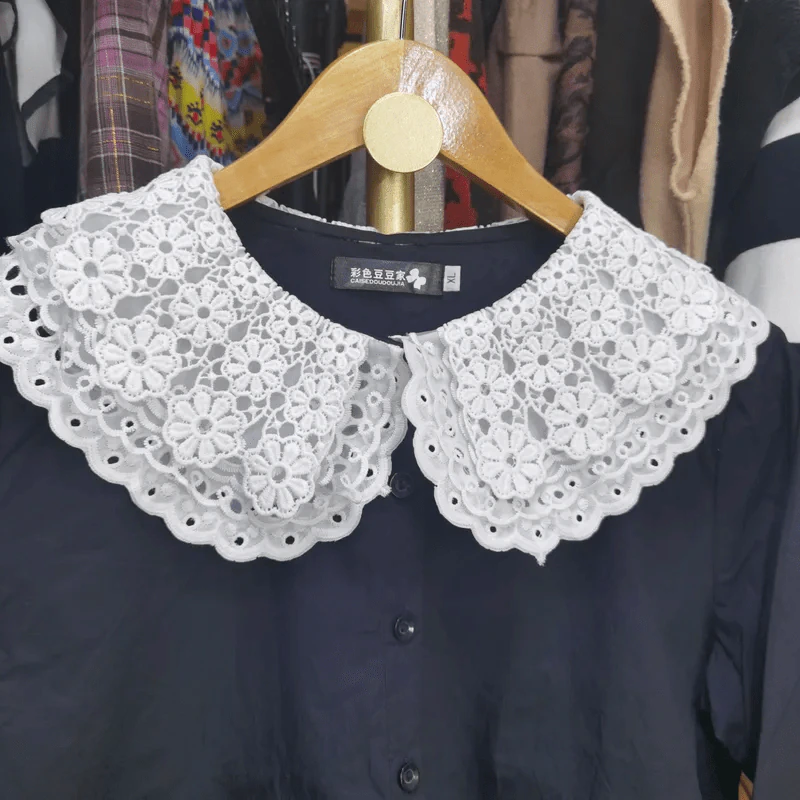 เสื้อเชิ้ตแขนยาว คอบัว อก 44 นิ้ว, ยาว 25 นิ้ว รูปที่ 2