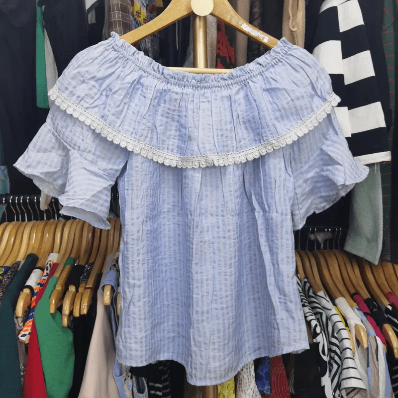 เสื้อแฟชั่น คอสม็อค อก 38-46 นิ้ว, ยาว 21 นิ้ว รูปที่ 1