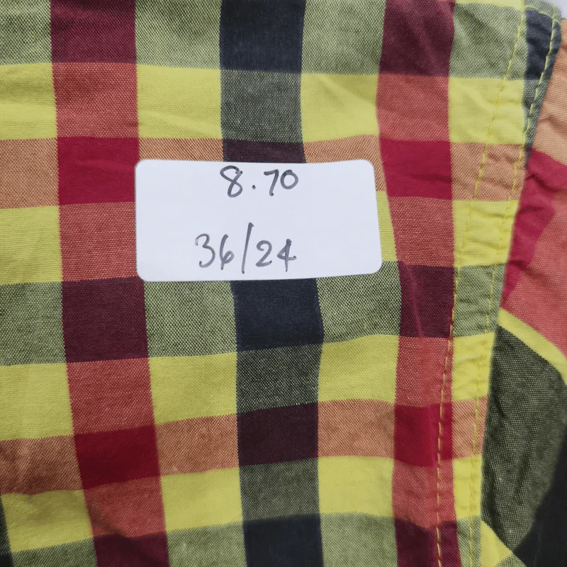 เสื้อแฟชั่น ลายสก๊อต อก 36 นิ้ว, ยาว 24 นิ้ว รูปที่ 9