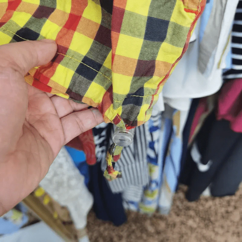 เสื้อแฟชั่น ลายสก๊อต อก 36 นิ้ว, ยาว 24 นิ้ว รูปที่ 3