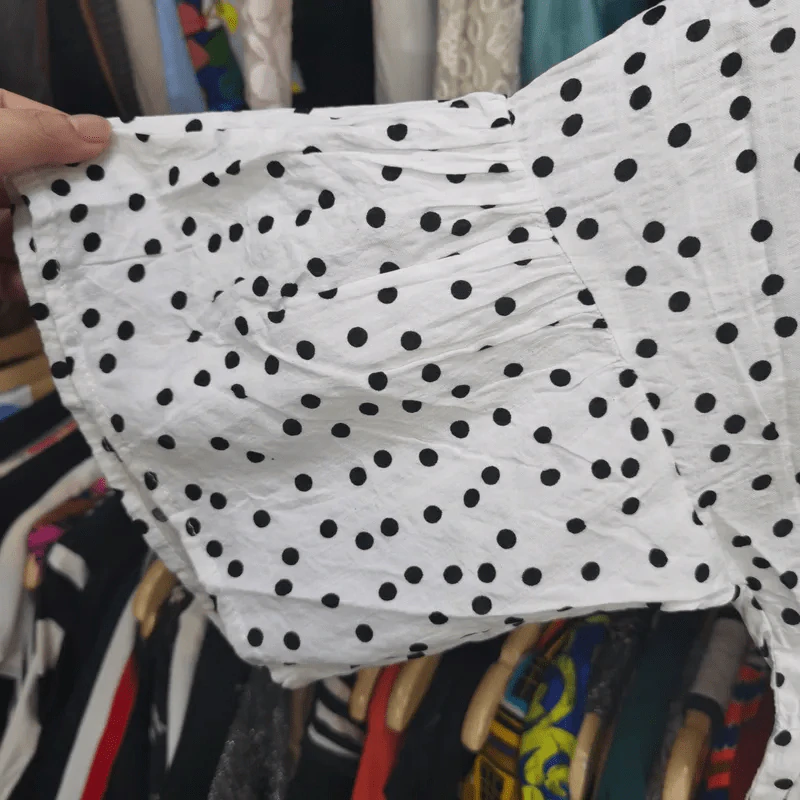 เสื้อแฟชั่น พลัสไซส์ อก 54 นิ้ว, เอวฟรีไซส์, ยาว 26 นิ้ว รูปที่ 2
