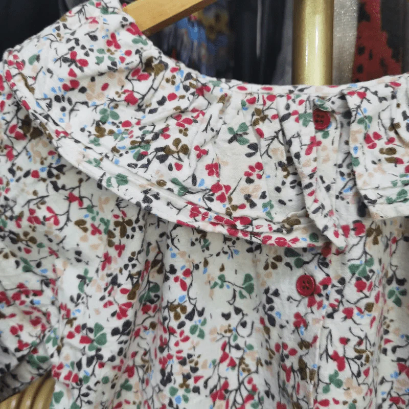 เสื้อเชิ้ตคอบัว อก 32 นิ้ว, ยาว 19 นิ้ว รูปที่ 2