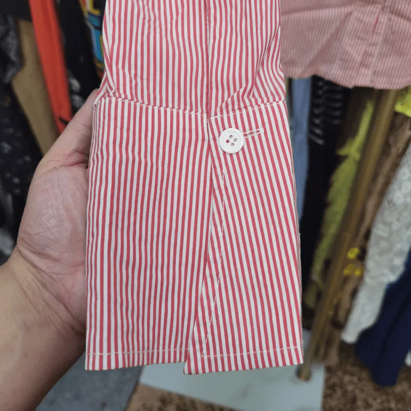 เสื้อเชิ้ตแขนยาว อก 34 นิ้ว, เอว 30 นิ้ว, ยาว 24 นิ้ว รูปที่ 3