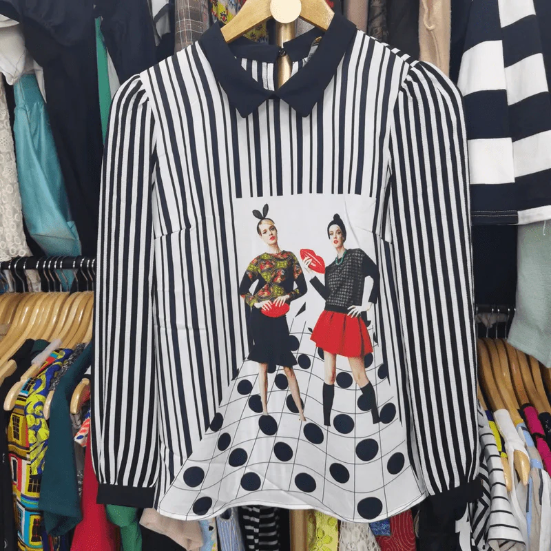 เสื้อแฟชั่น อก 36 นิ้่ว, ยาว 24 นิ้ว รูปที่ 1