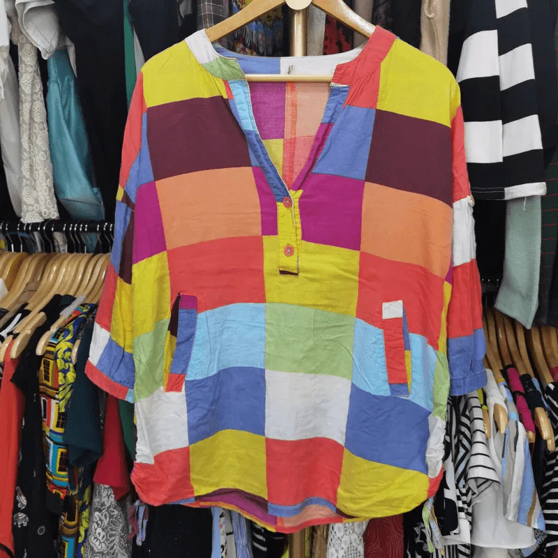 เสื้อแฟชั่น พลัสไซส์ อก 44 นิ้ว, ยาว 26 นิ้ว รูปที่ 1