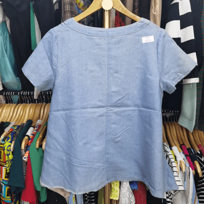 เสื้อแฟชั่น ตกแต่งโบว์ อก 40 นิ้ว, เอว 23 นิ้ว รูปที่ 6