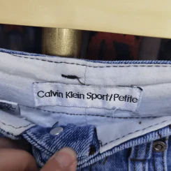 กางเกงยีนส์ Calvin Klein เอว 30 นิ้ว, เป้า 12 นิ้ว, สะโพก 42 นิ้ว, ยาว 39 นิ้ว รูปที่ 5
