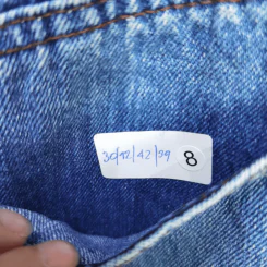 กางเกงยีนส์ Calvin Klein เอว 30 นิ้ว, เป้า 12 นิ้ว, สะโพก 42 นิ้ว, ยาว 39 นิ้ว รูปที่ 7
