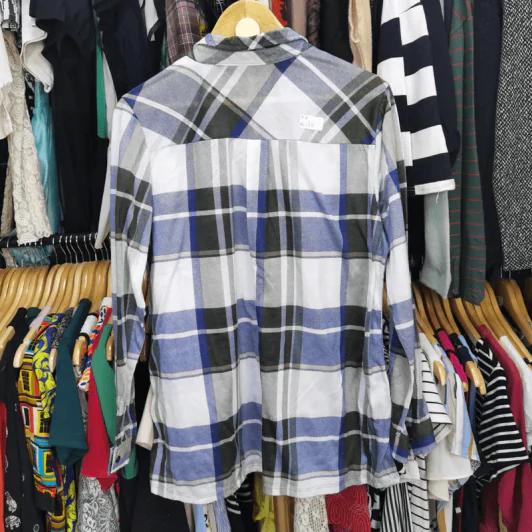 เสื้อเชิ้ตแขนยาว พลัสไซส์ อก 46 นิ้ว, ยาว 28 นิ้ว รูปที่ 3