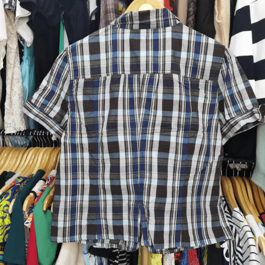 เสื้อเชิ้ตครอป พลัสไซส์ อก 42 นิ้ว, ยาว 23 นิ้ว รูปที่ 4