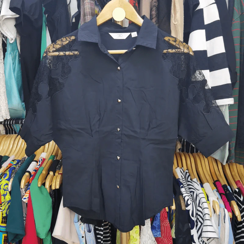 เสื้อแฟชั่น อก 36-40 นิ้ว, เอว 30-34 นิ้ว, ยาว 21 นิ้ว รูปที่ 1