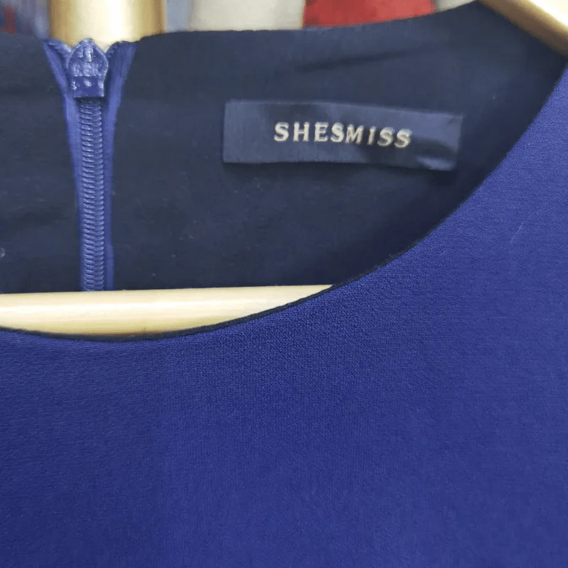 ชุดเดรสสั้น ทำงาน Shesmiss อก 36 นิ้ว, เอว 28 นิ้ว, สะโพก 36 นิ้ว, ยาว 35 นิ้ว รูปที่ 2