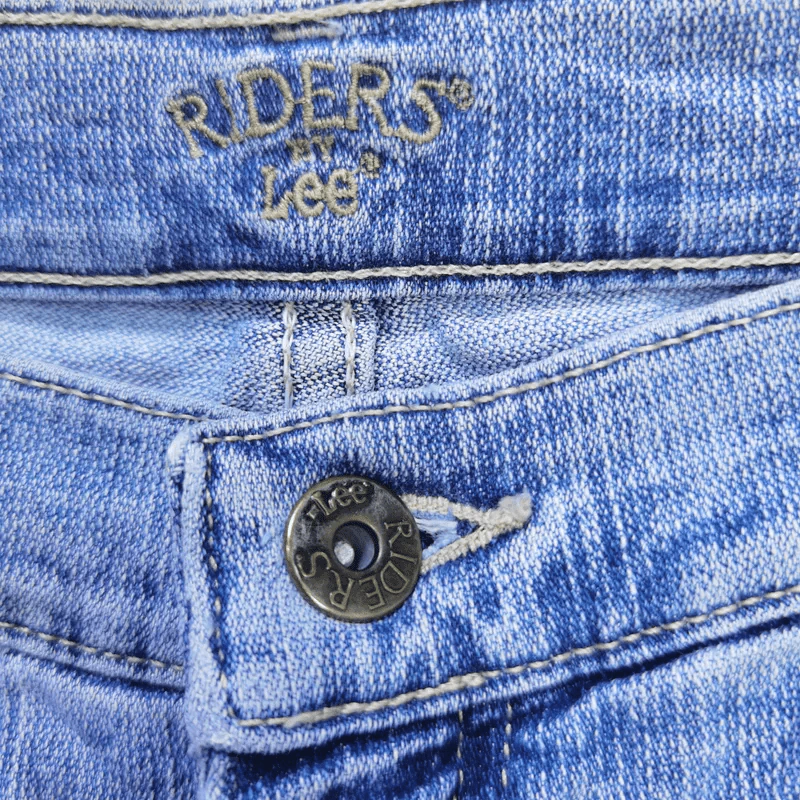 กางเกงยีนส์ Riders By Lee เอว 32 นิ้ว, เป้า 10.5 นิ้ว, สะโพก 48 นิ้ว, ยาว 47 นิ้ว รูปที่ 2