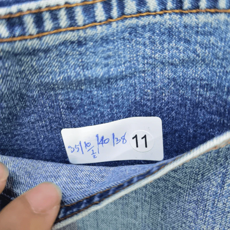 กางเกงยีนส์ Calvin Klein เอว 35 นิ้ว, เป้า 10.5 นิ้ว, สะโพก 40 นิ้ว, ยาว 38 นิ้ว รูปที่ 6