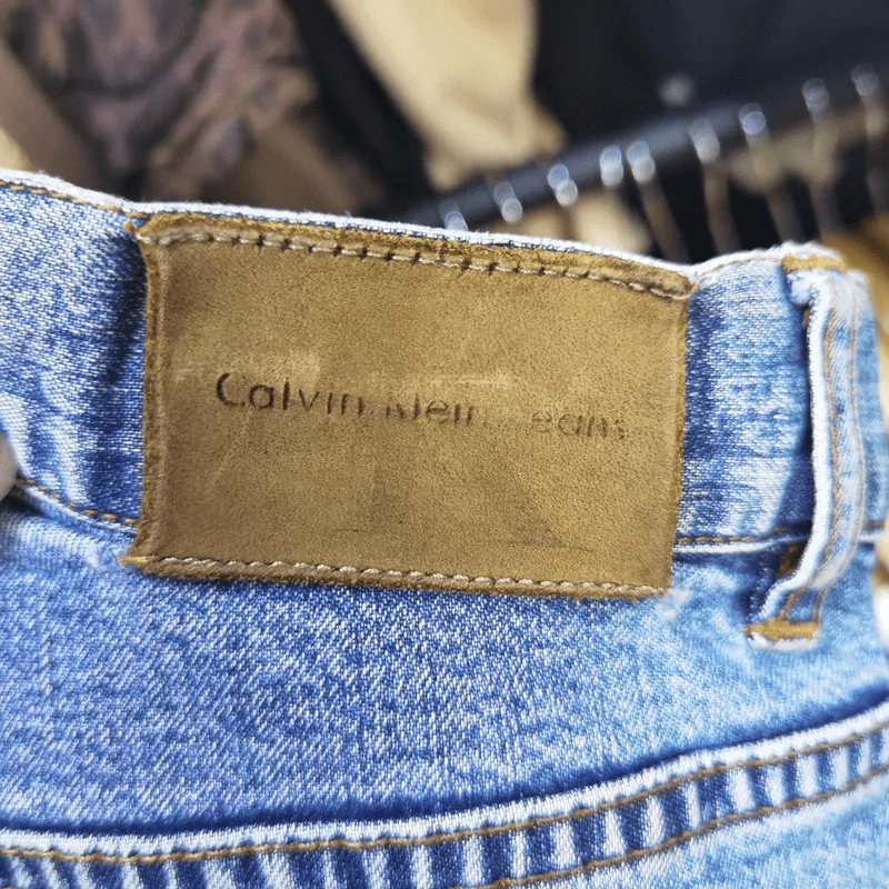 กางเกงยีนส์ Calvin Klein เอว 35 นิ้ว, เป้า 10.5 นิ้ว, สะโพก 40 นิ้ว, ยาว 38 นิ้ว รูปที่ 7