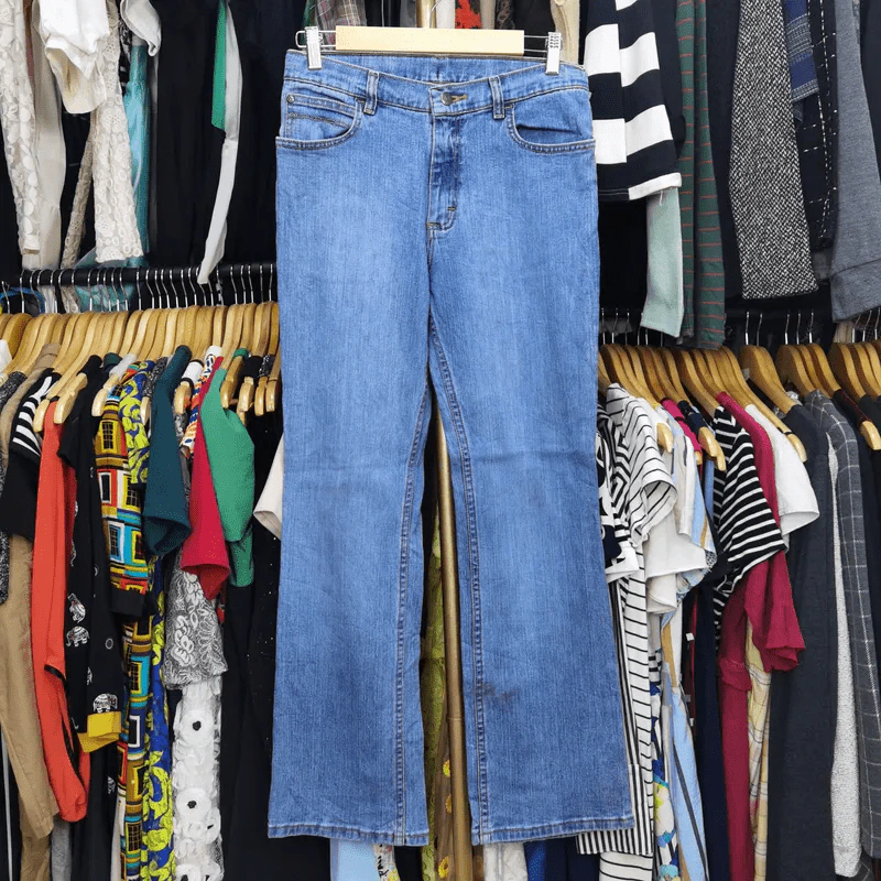 กางเกงยีนส์ Wrangler เอว 28 นิ้ว, เป้า 10 นิ้ว, สะโพก 36 นิ้ว, ยาว 37 นิ้ว รูปที่ 1