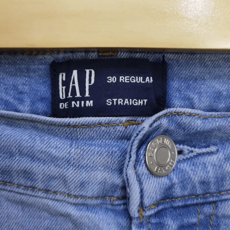 กางเกงยีนส์ Gap เอว 32 นิ้ว, เป้า 11 นิ้ว, สะโพก 40 นิ้ว, ยาว 37 นิ้ว รูปที่ 2