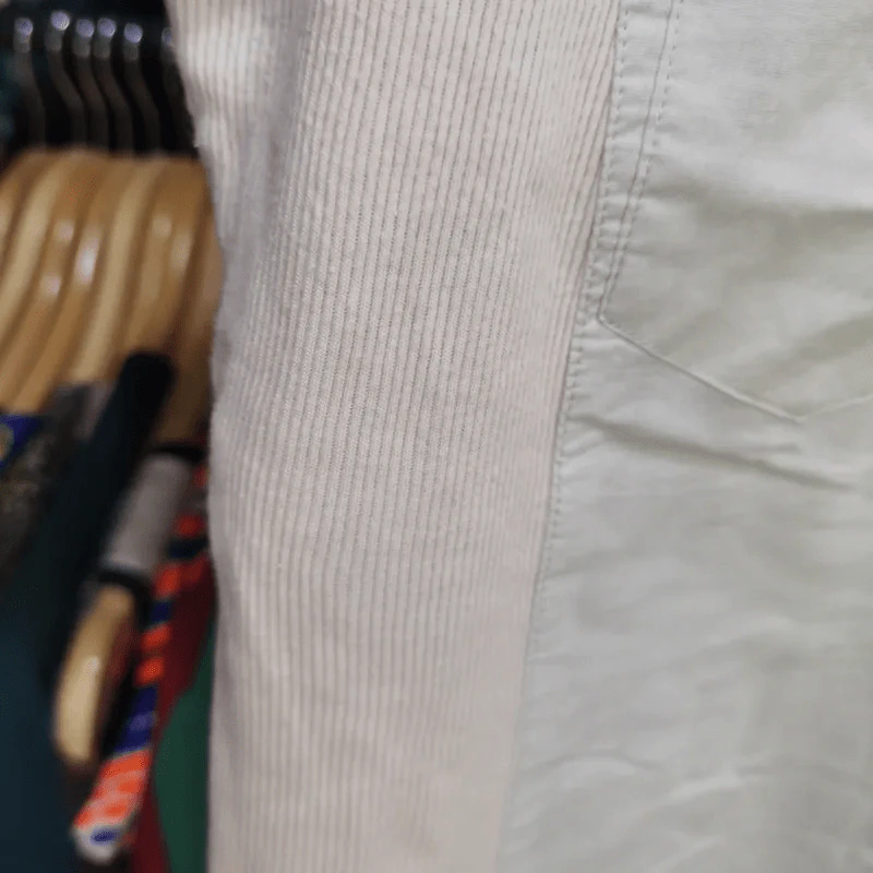 เสื้อเชิ้ตแขนสั้น สีขาว พลัสไซส์ อก 42-44 นิ้ว, ยาว 25 นิ้ว รูปที่ 5