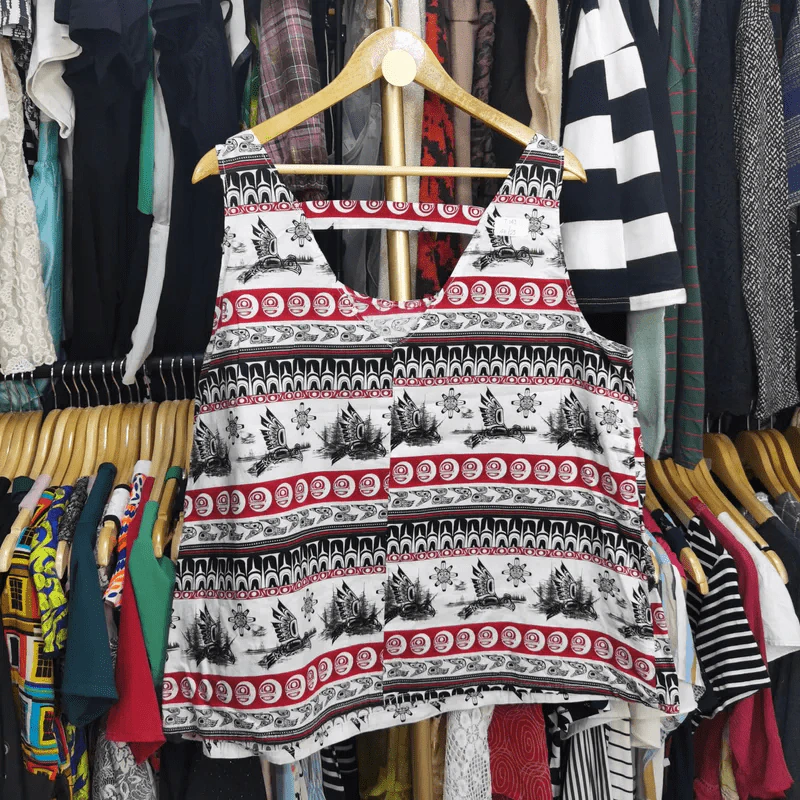 เสื้อแฟชั่นแขนกุด พลัสไซส์ อก 46 นิ้ว, ยาว 25 นิ้ว รูปที่ 2
