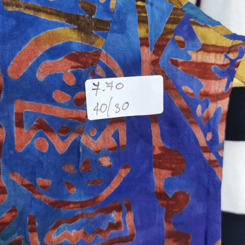 เสื้อเชิ้ตแขนสั้น พลัสไซส์ อก 40 นิ้ว, ยาว 30 นิ้ว รูปที่ 4