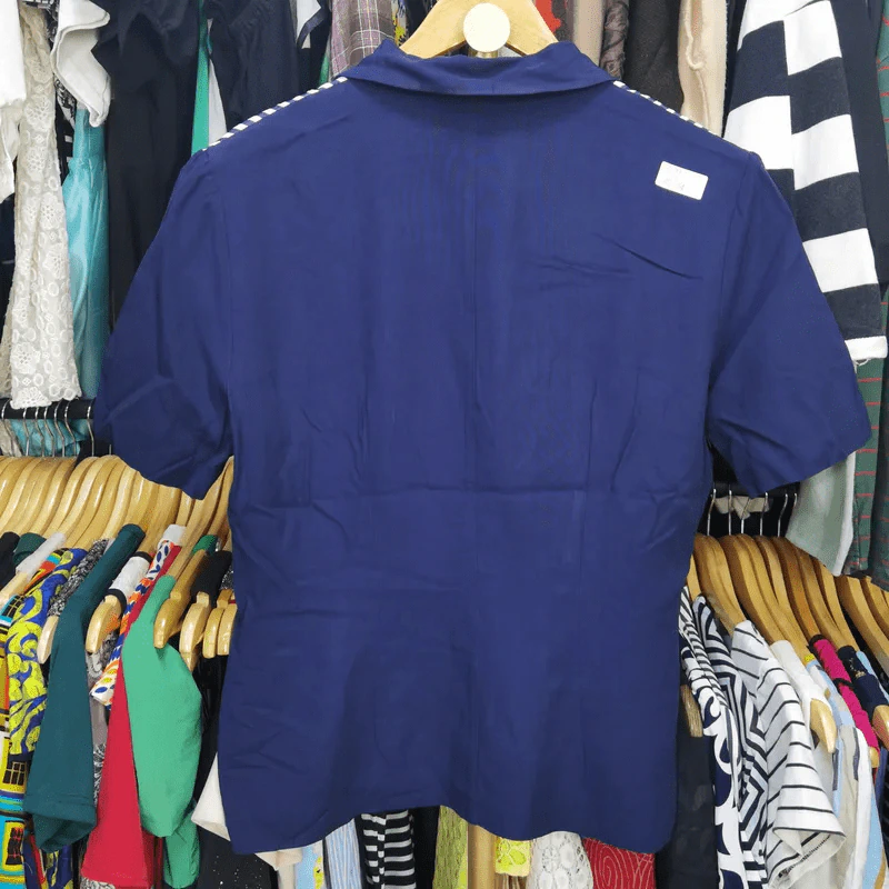 เสื้อเชิ้ตแขนสั้น ลายโมเดิร์น พลัสไซส์ อก 42 นิ้ว, ยาว 24 นิ้ว รูปที่ 4