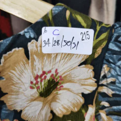 ชุดเดรสสั้น อก 34 นิ้ว, เอว 28 นิ้ว, สะโพก 50 นิ้ว, ยาว 31 นิ้ว รูปที่ 6