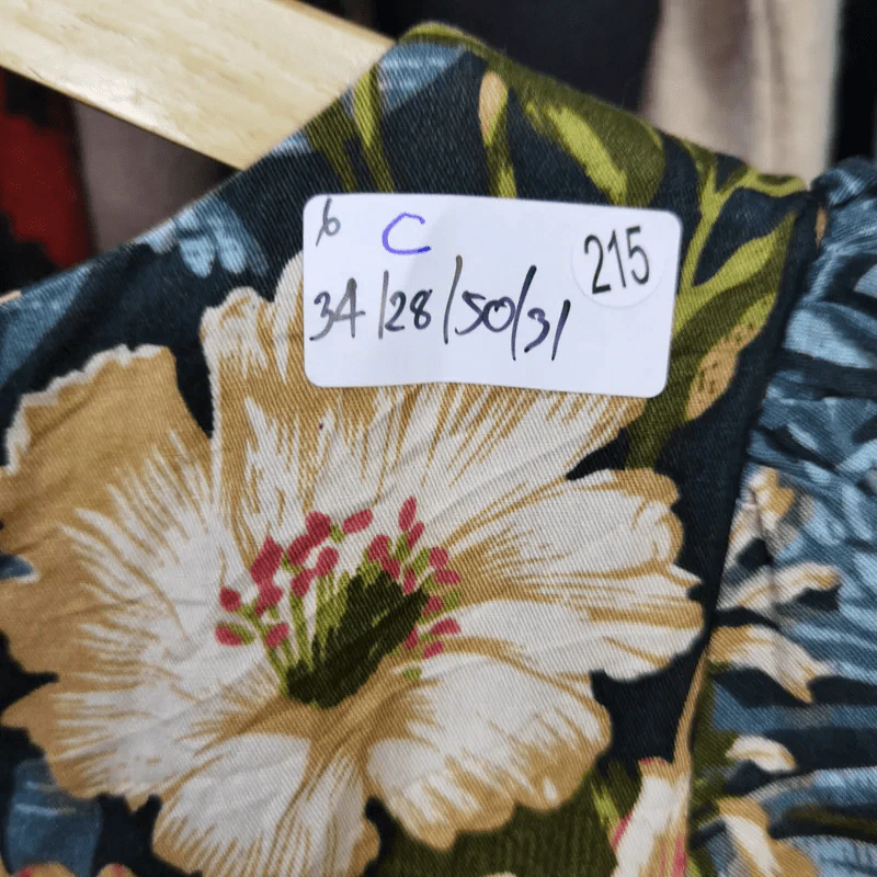 ชุดเดรสสั้น อก 34 นิ้ว, เอว 28 นิ้ว, สะโพก 50 นิ้ว, ยาว 31 นิ้ว รูปที่ 6