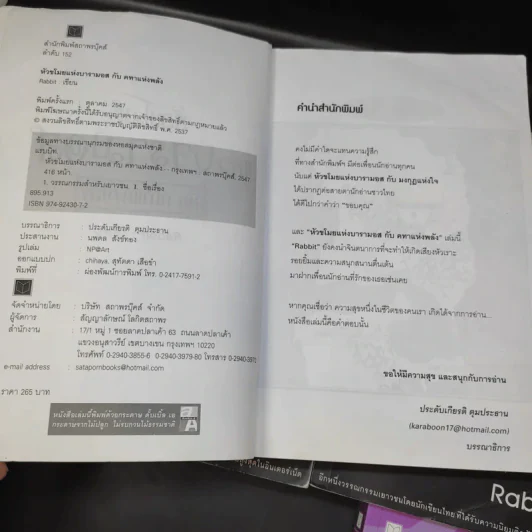 หัวขโมยแห่งบารามอส 4 เล่มจบ + The Perfect Guidebook - Rabbit รูปที่ 8