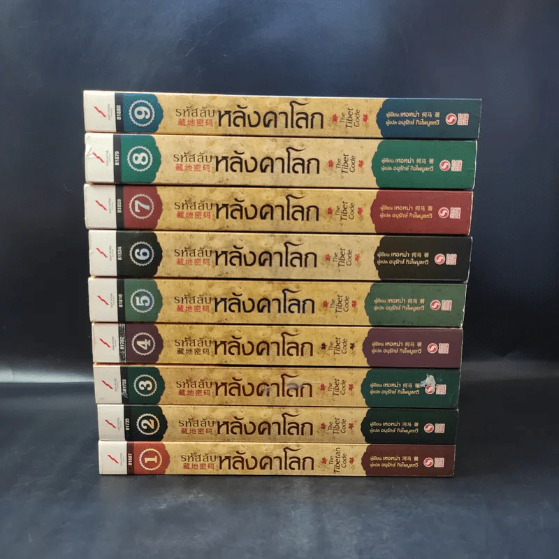 รหัสลับหลังคาโลก The Tibet Code เล่ม 1-9 รูปที่ 2