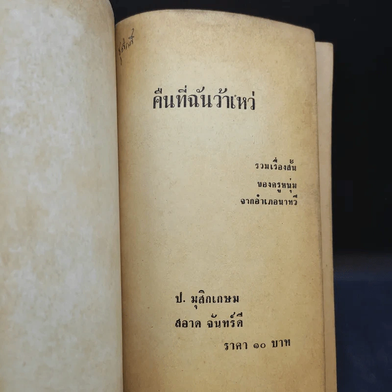 คืนที่ฉันว้าเหว่ - ป.มุสิกเกษม รูปที่ 8