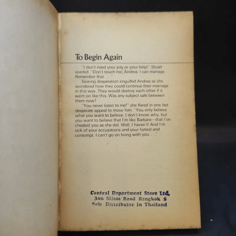 To Begin Again - Jan McLean รูปที่ 8